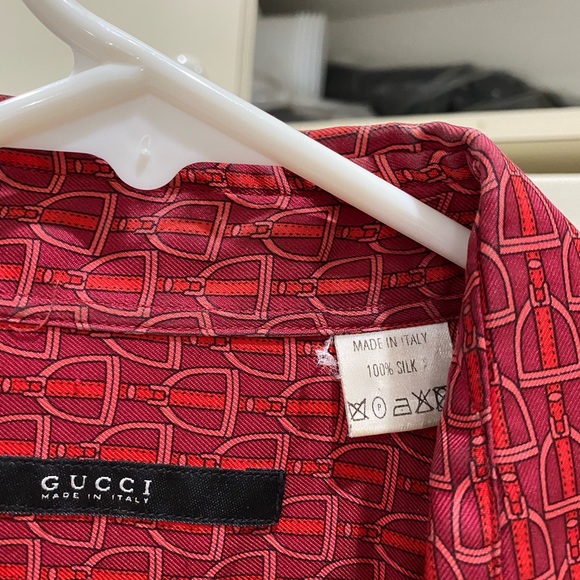 Gucci button down 41/16 - Picture 2 of 3